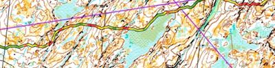 Spectator race in WOC long area