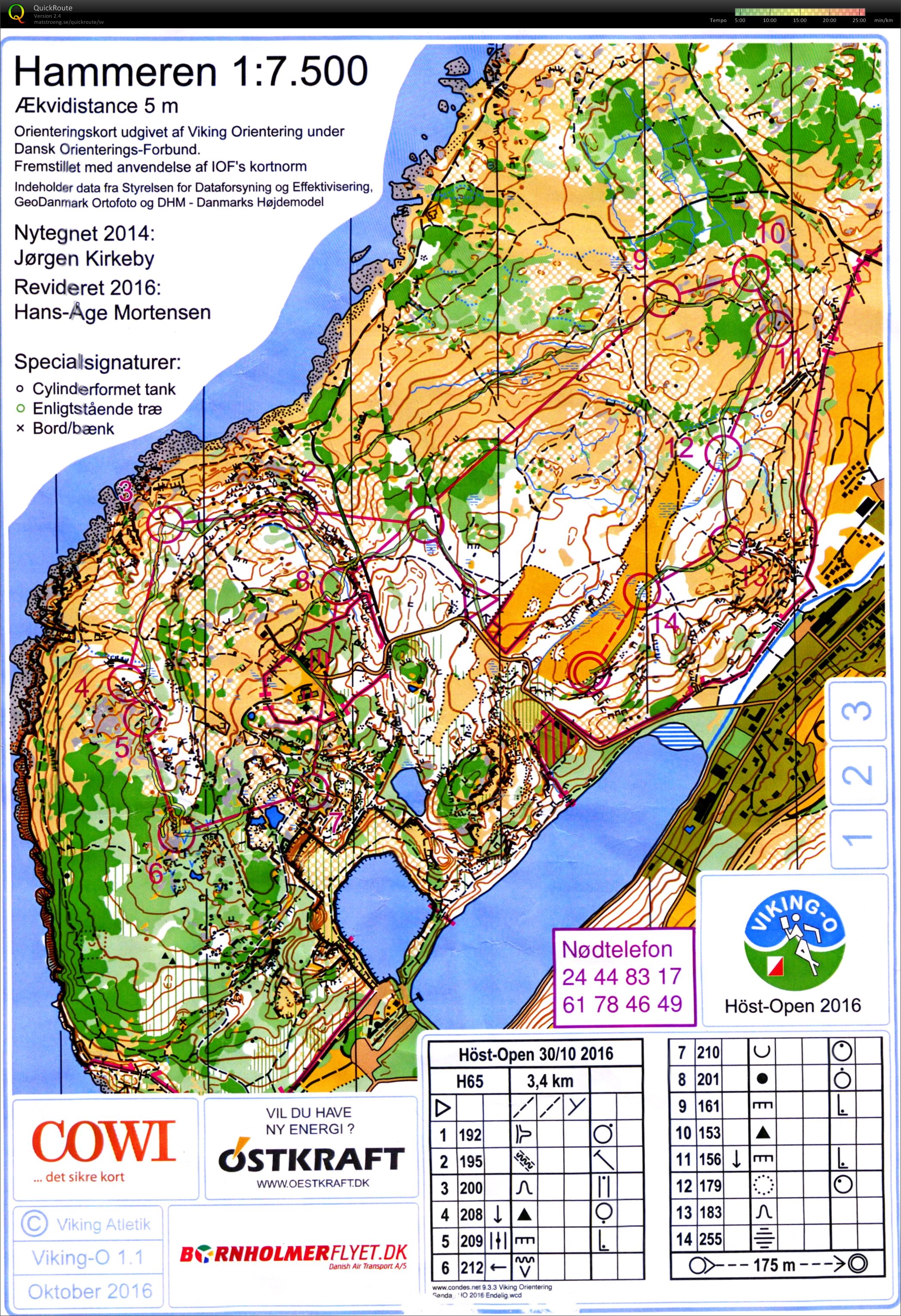 HöstÖst 3 av 20 tävl - Bornholm Open Etapp 2 (2016-10-30)