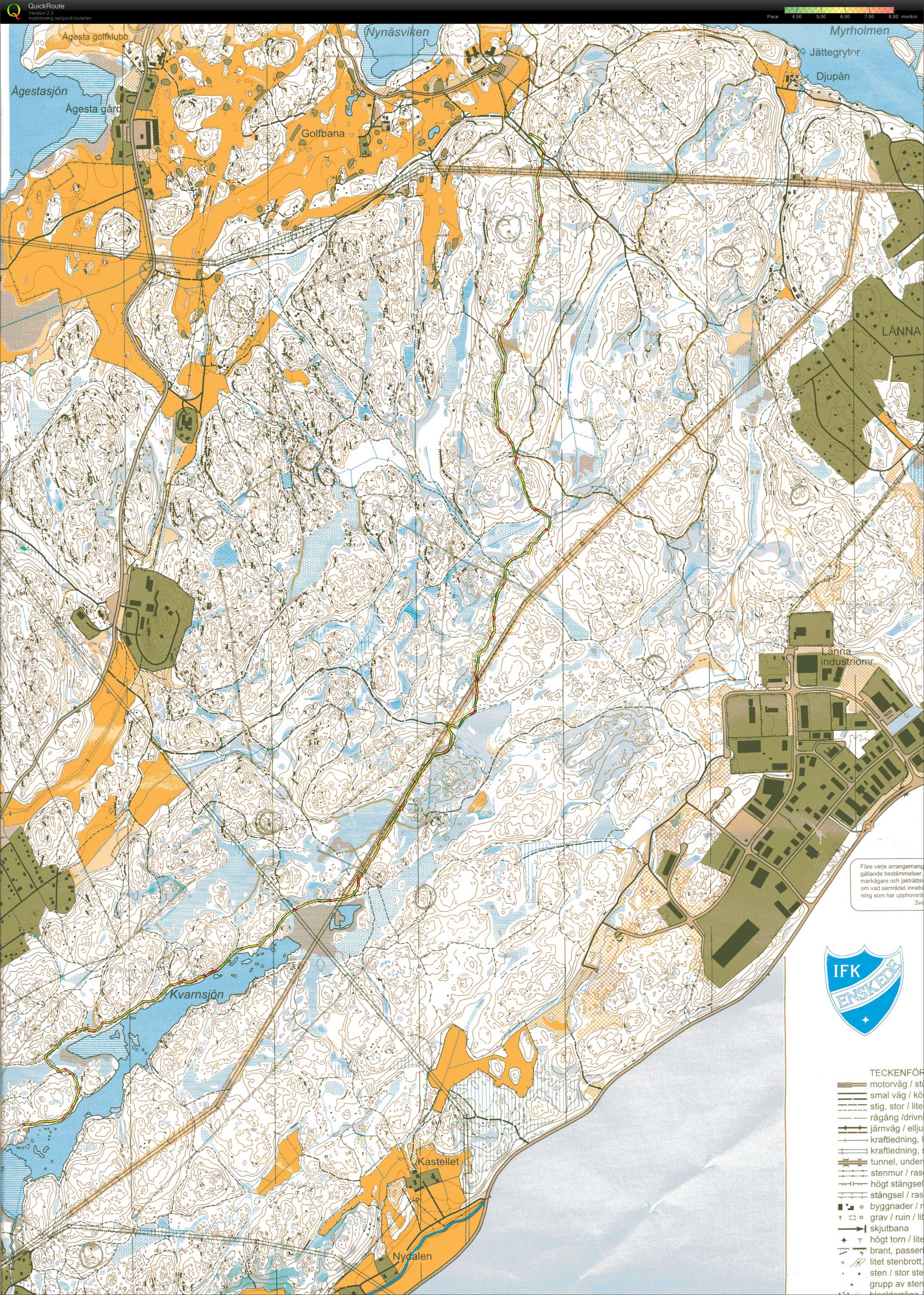 Ågesta Sörmlandsleden med glapp (2009-05-22)