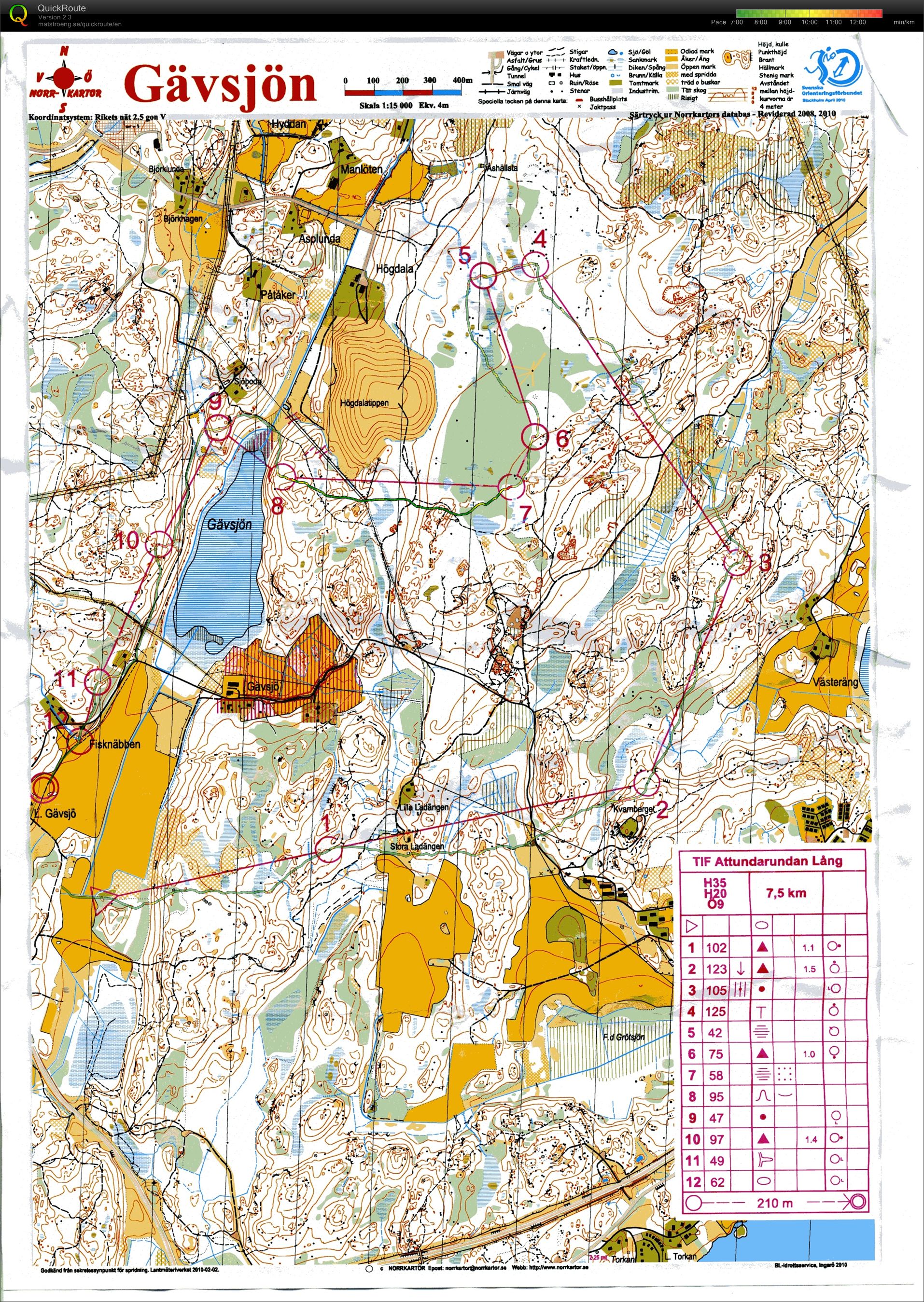 Attundarundan Lång (2010-08-21)