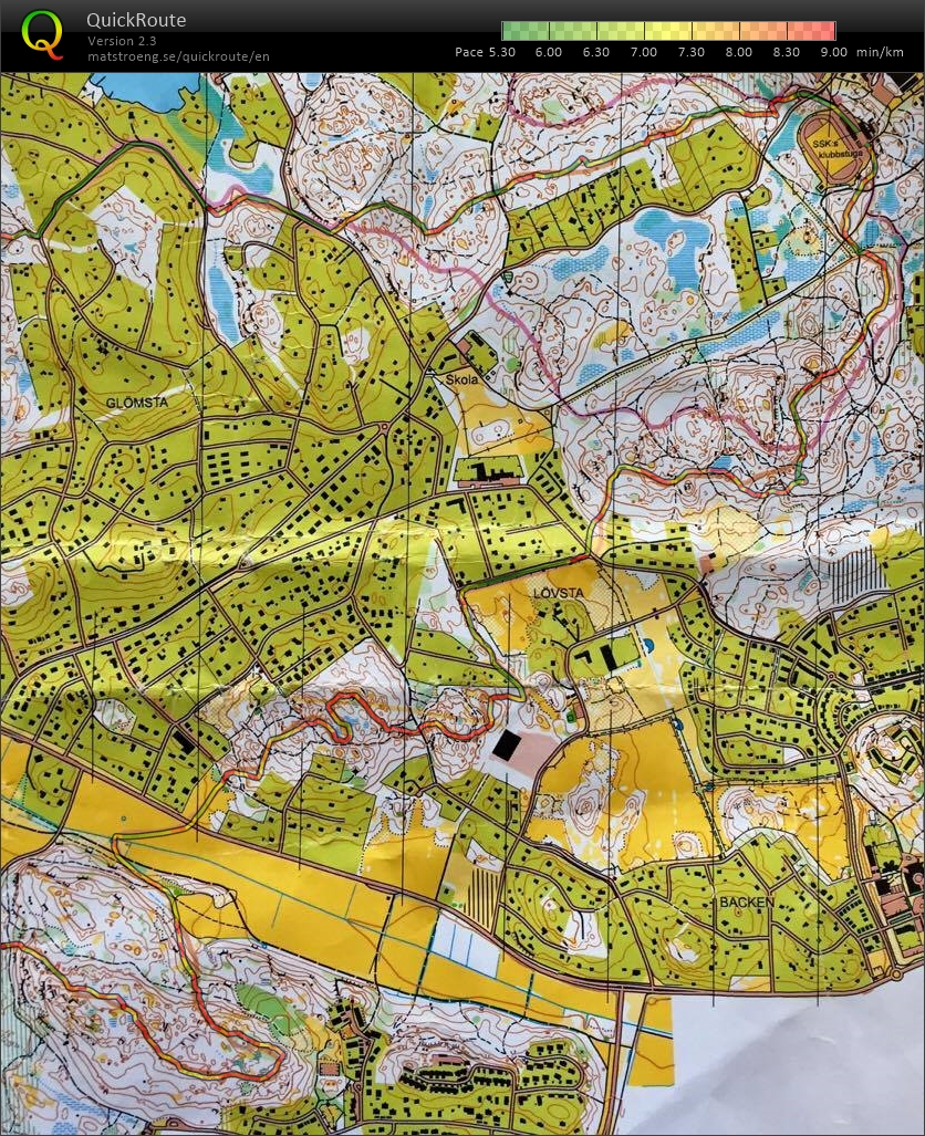 Long Line Orienteering part 1+3 (04.03.2017)