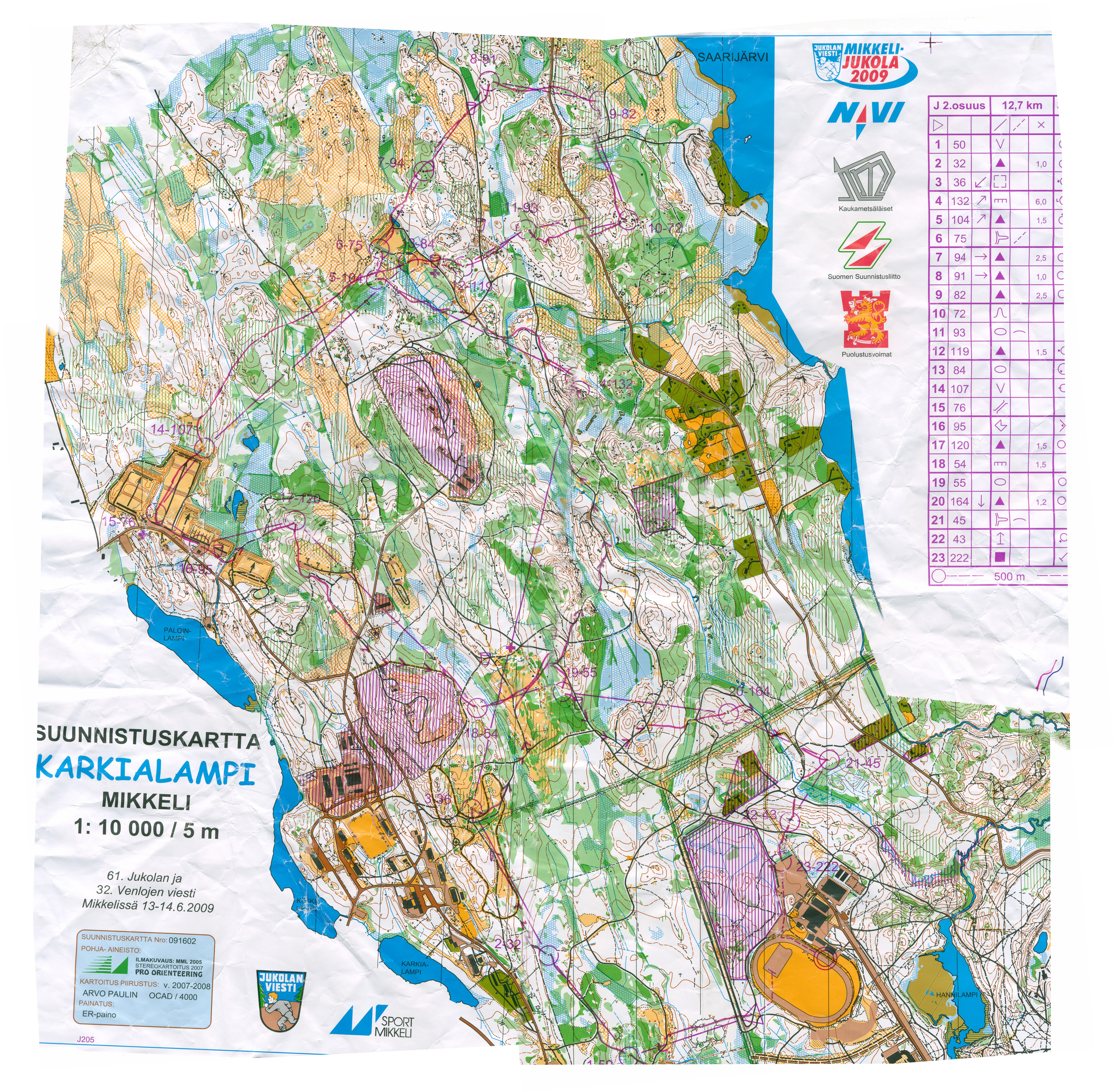 Jukolan Viesti 2009 str 2 (2009-06-13)