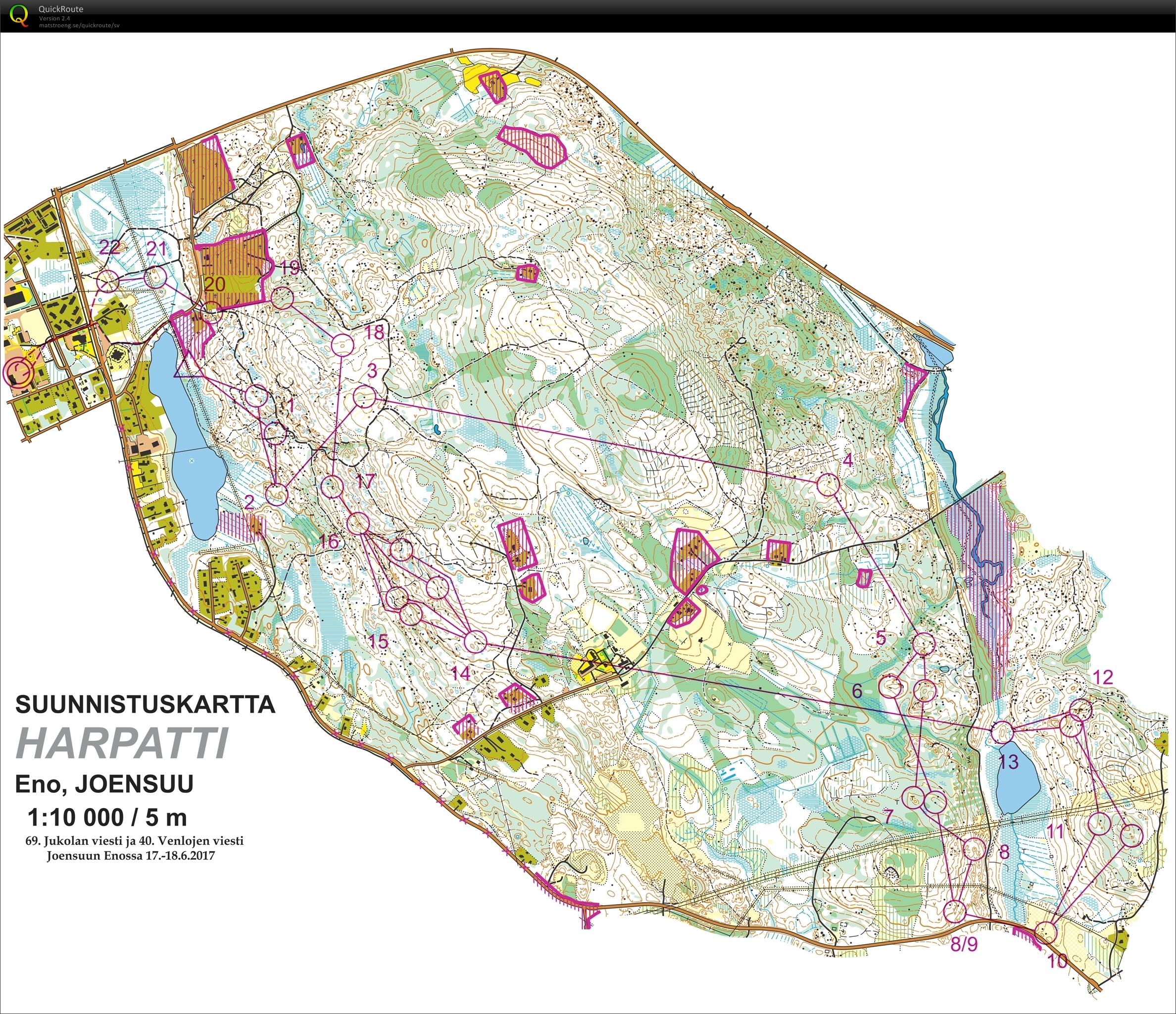 Jukola 2017 sträcka 6 (2017-06-18)