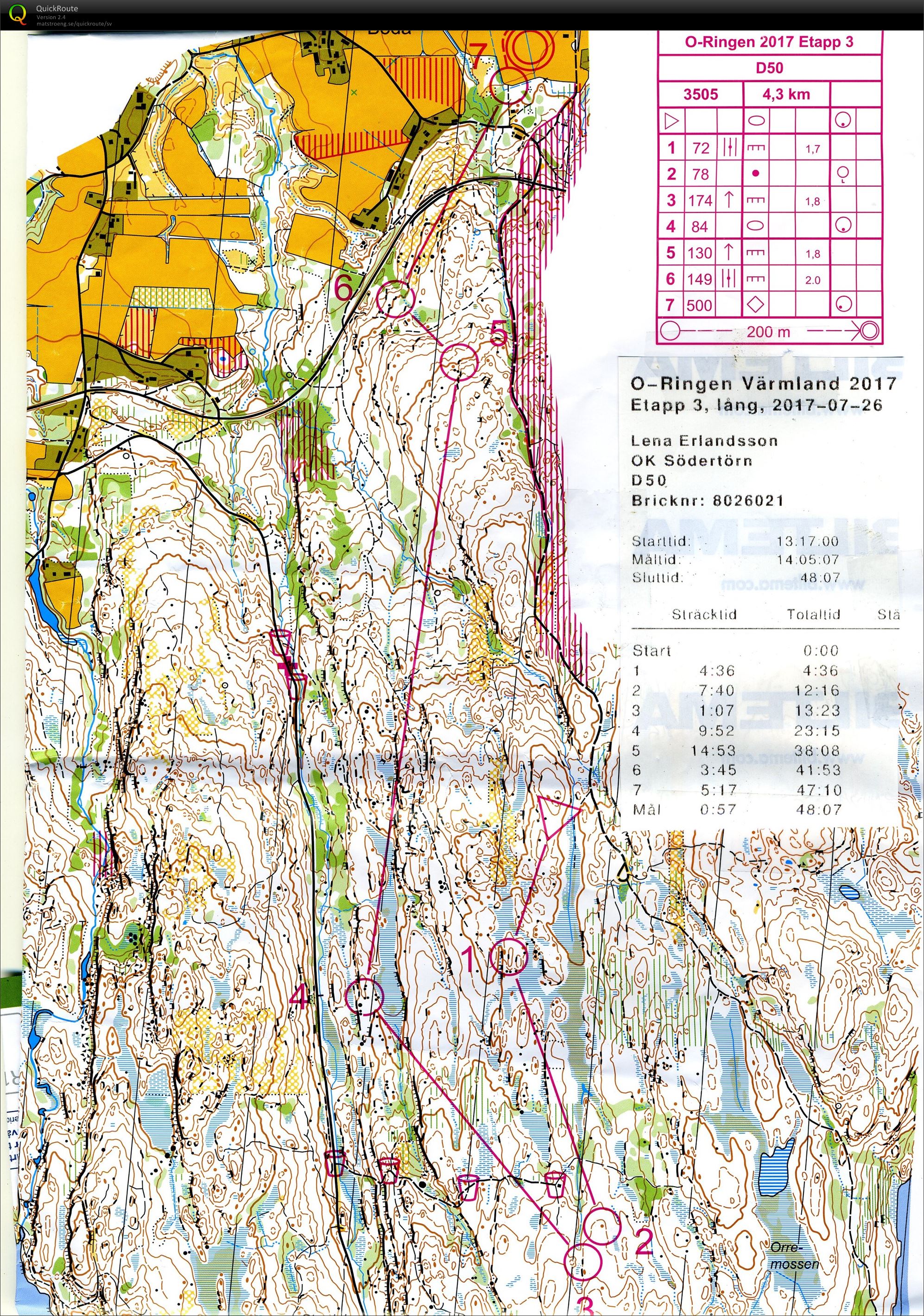 O-ringen Etapp 3 (2017-07-26)