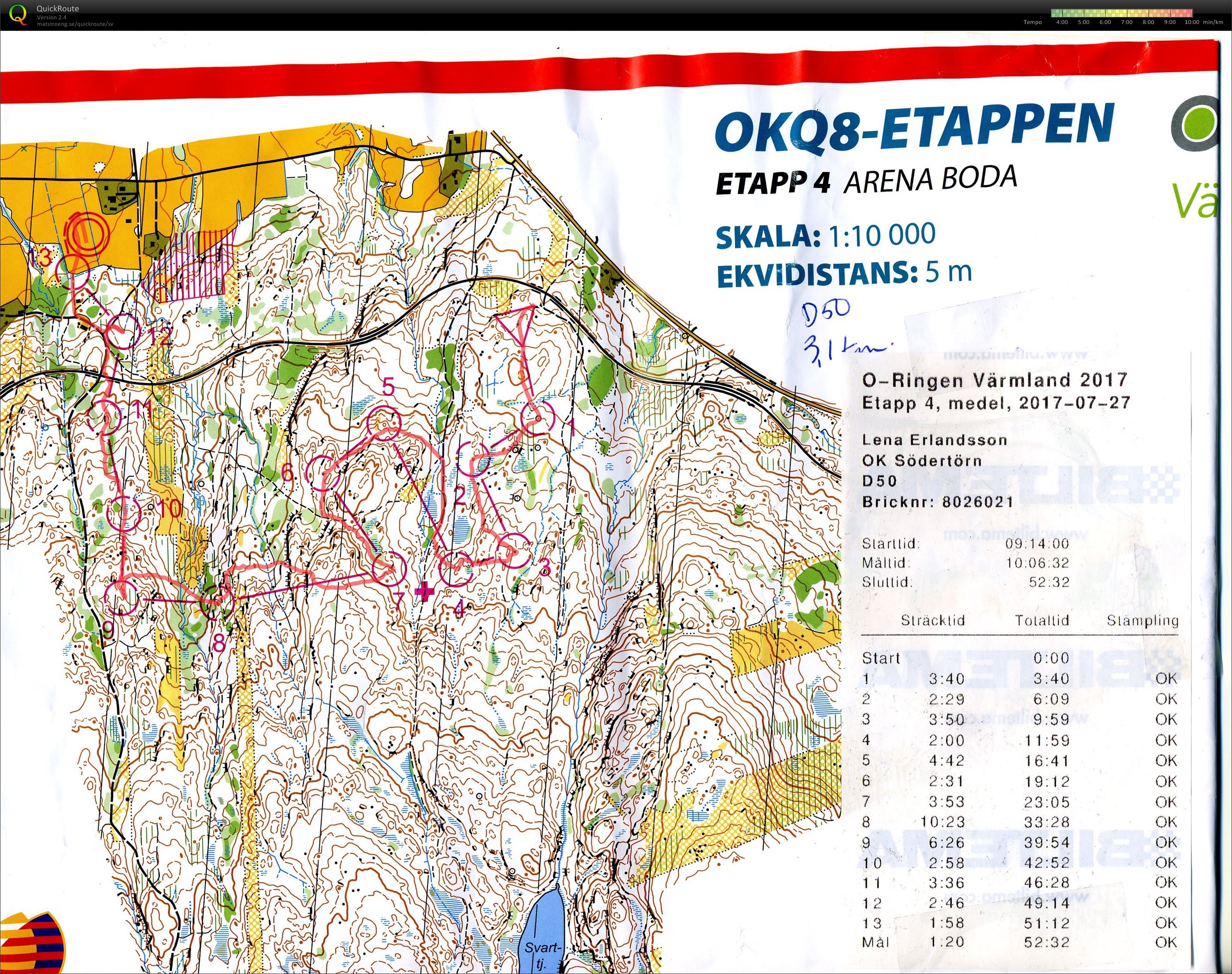 O-ringen Etapp 4 (27.07.2017)