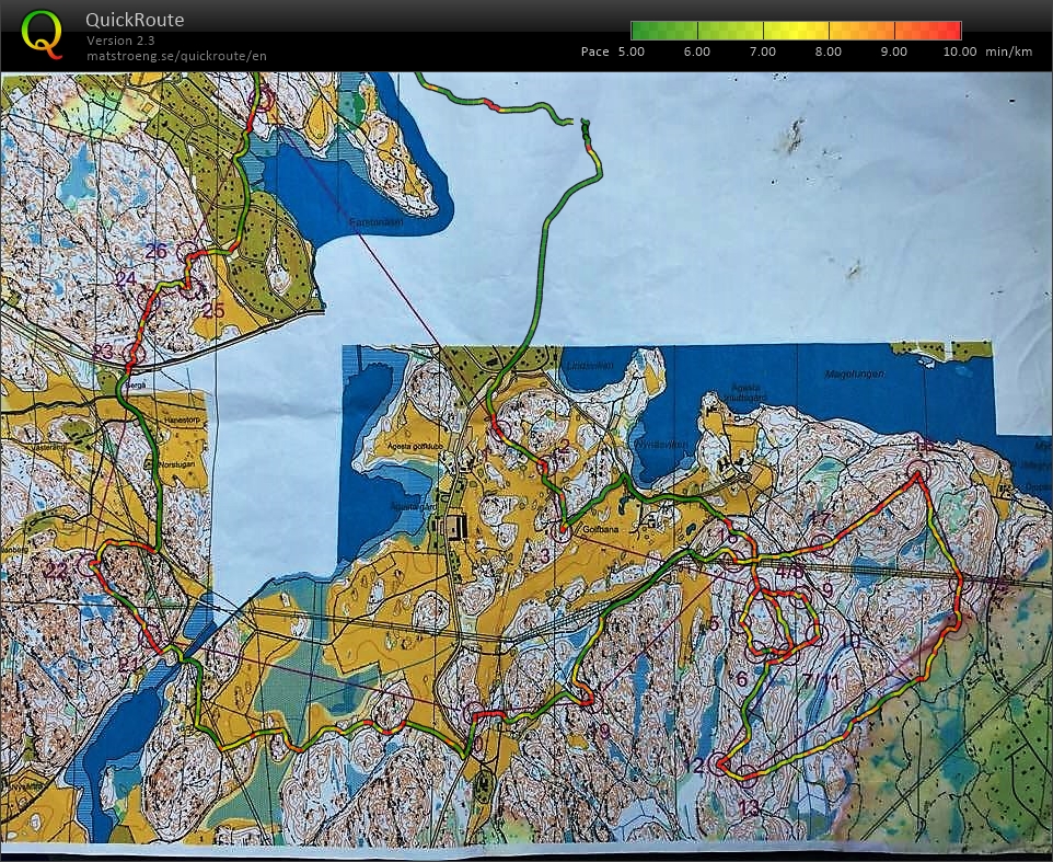 Long Session Ågesta -> Mörtsjön -> Svartvik (05.08.2017)