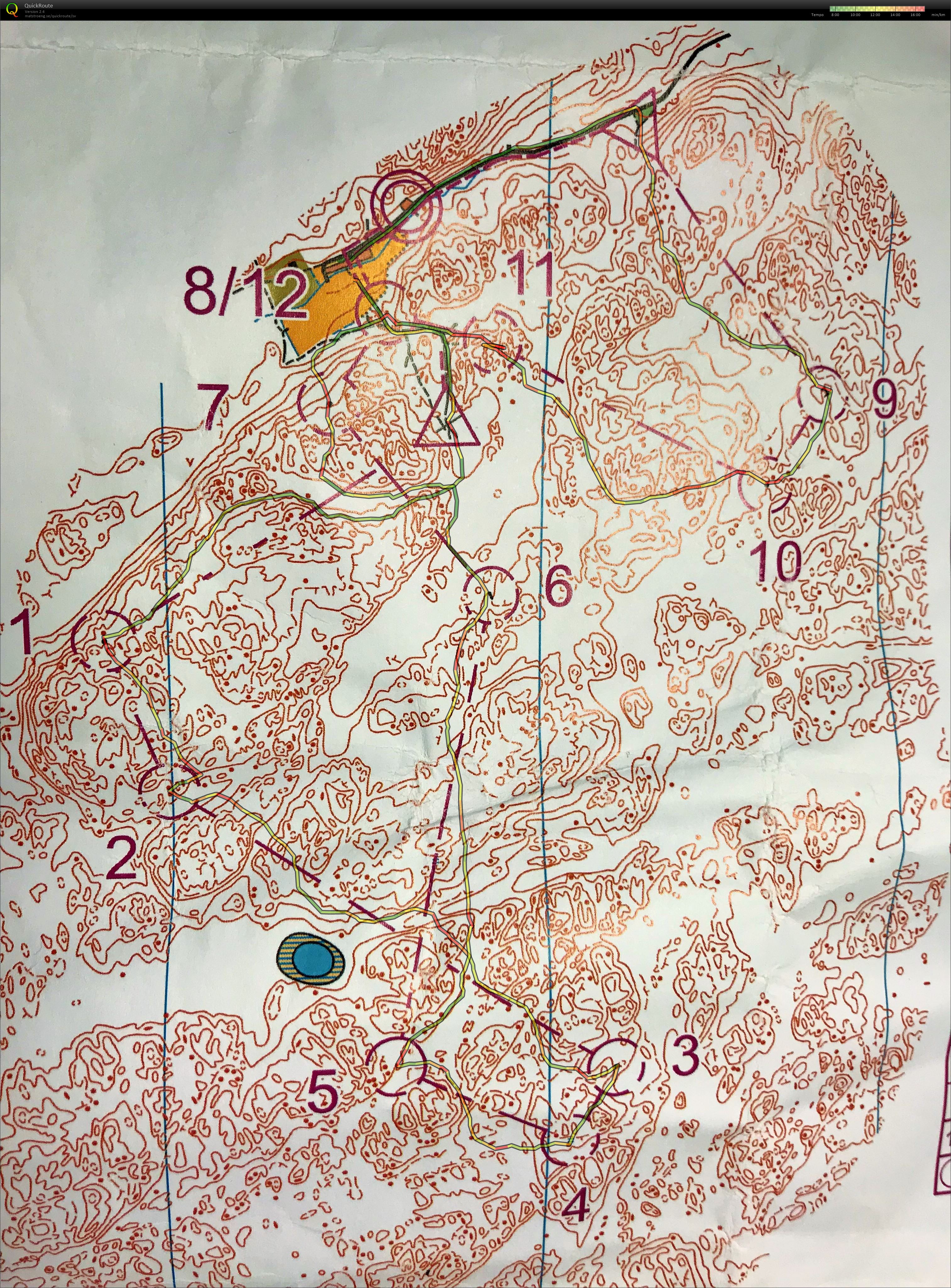 Akademiträning Kurvbild Granby (12-02-2018)