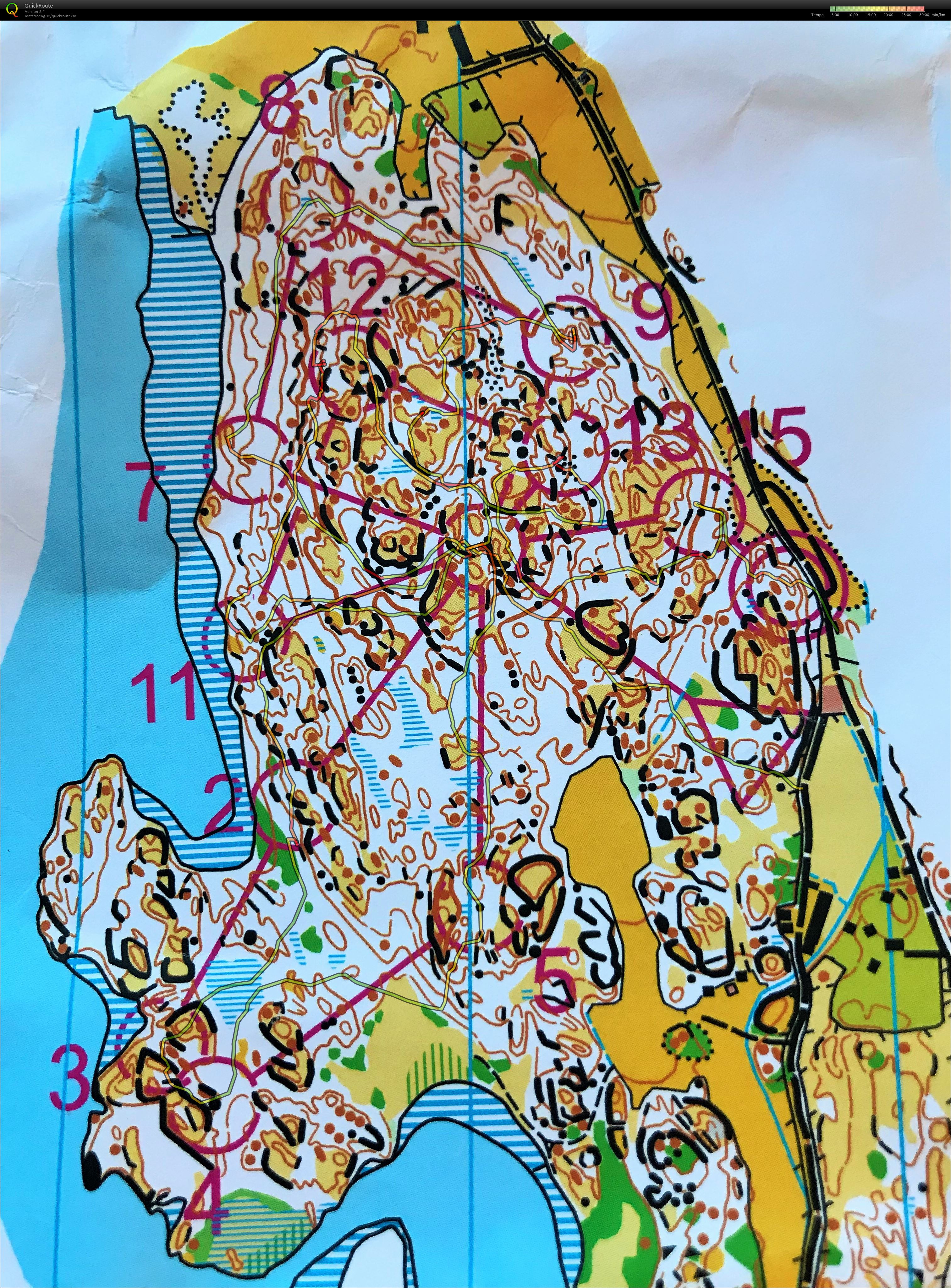 10mila-träning Nynäshamn - Kontrollplock (2018-03-25)