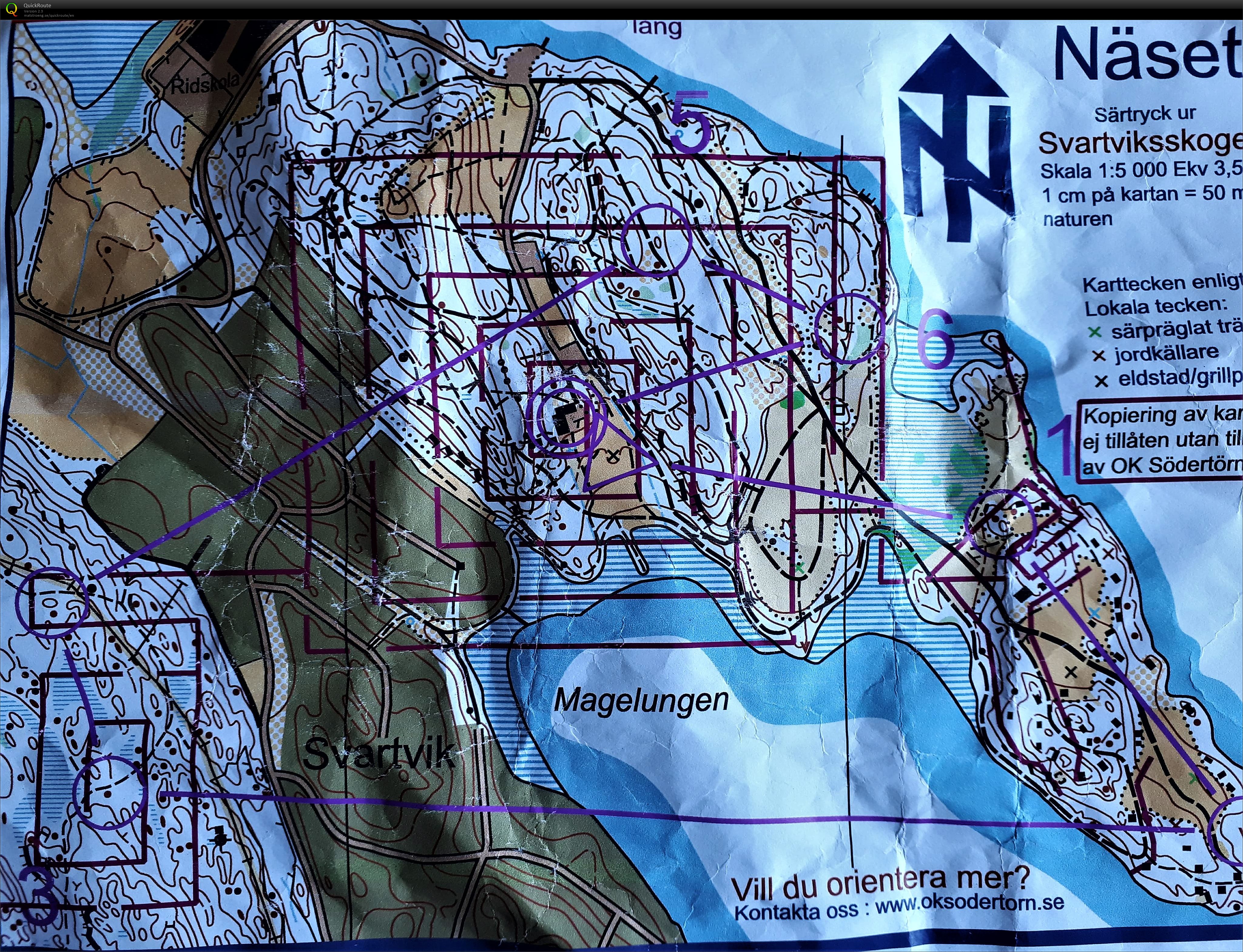 Labyrinth Orienteering on Näsets (2018-05-24)