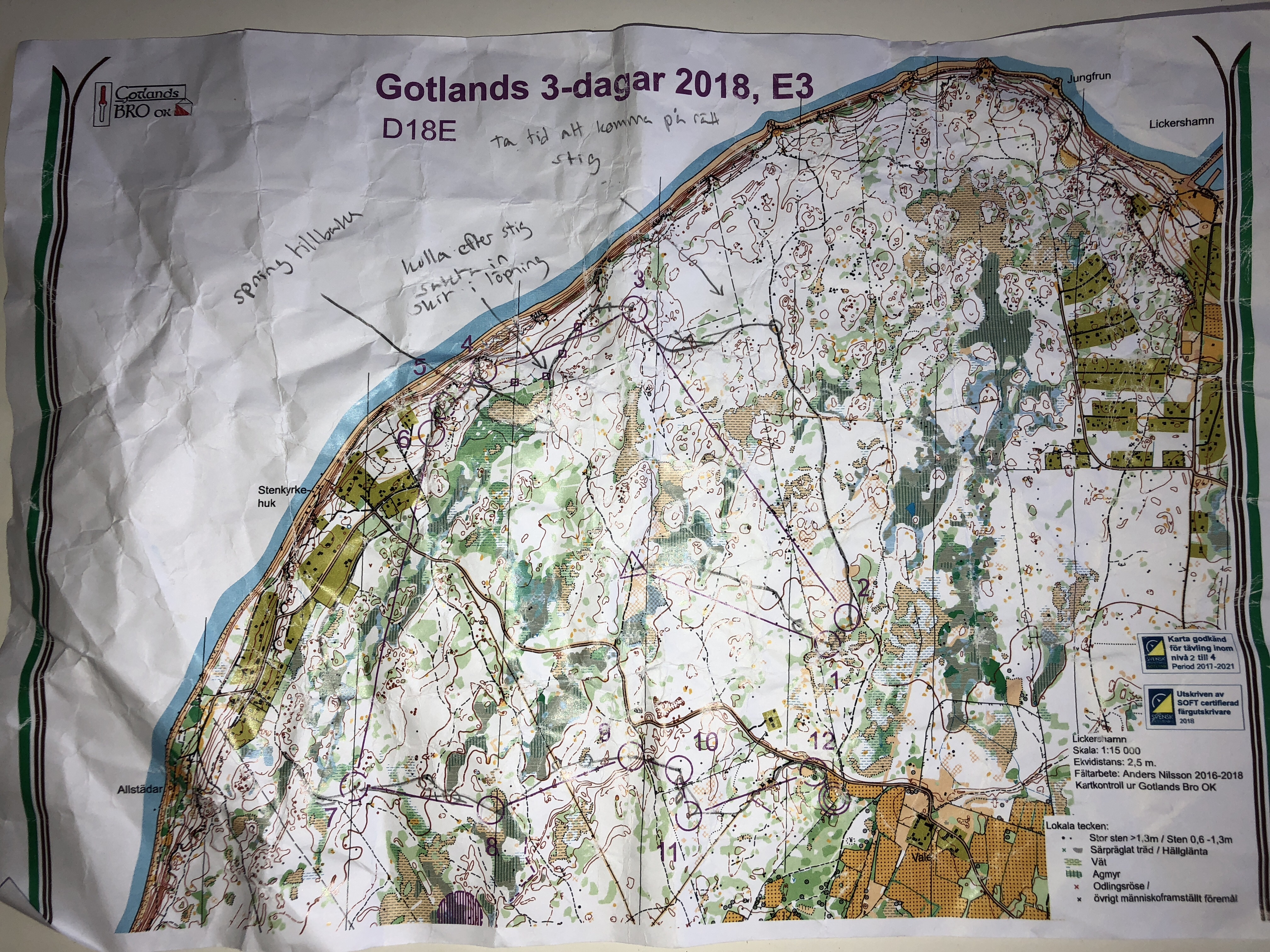 Gotland 3 dagars etapp 3 (2018-07-19)