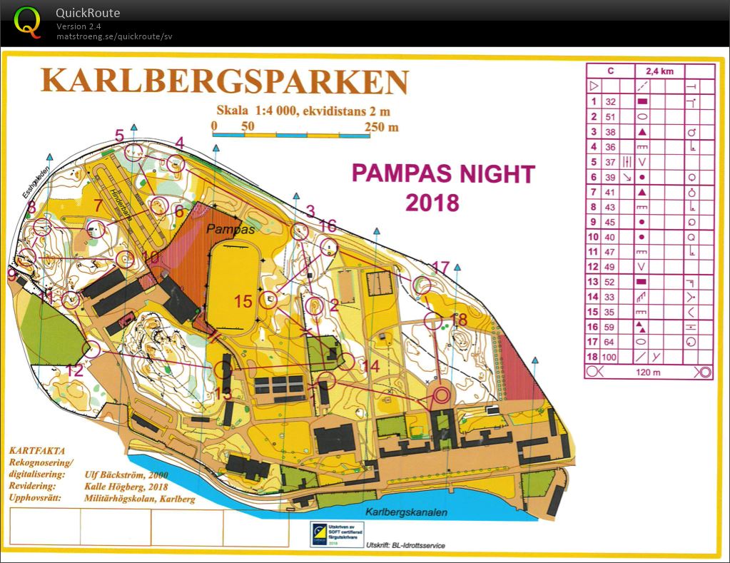 Pampas Night sträcka 2 (2018-10-24)