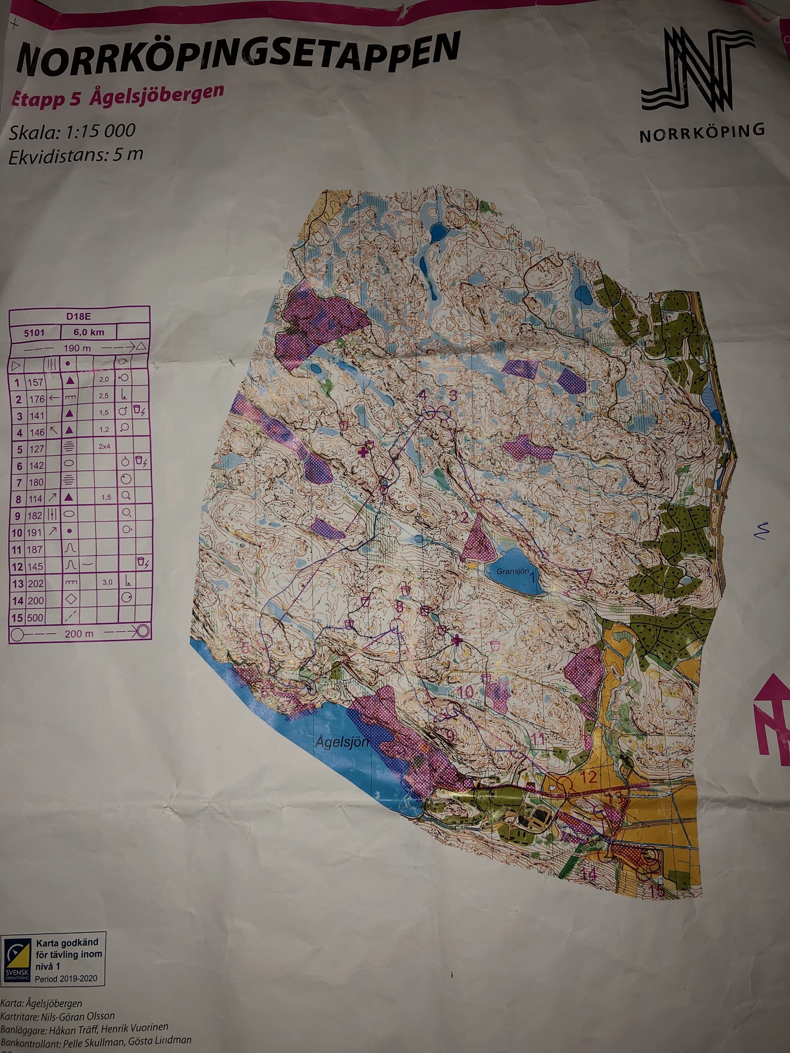 O - ringen etapp 5 (2019-07-27)