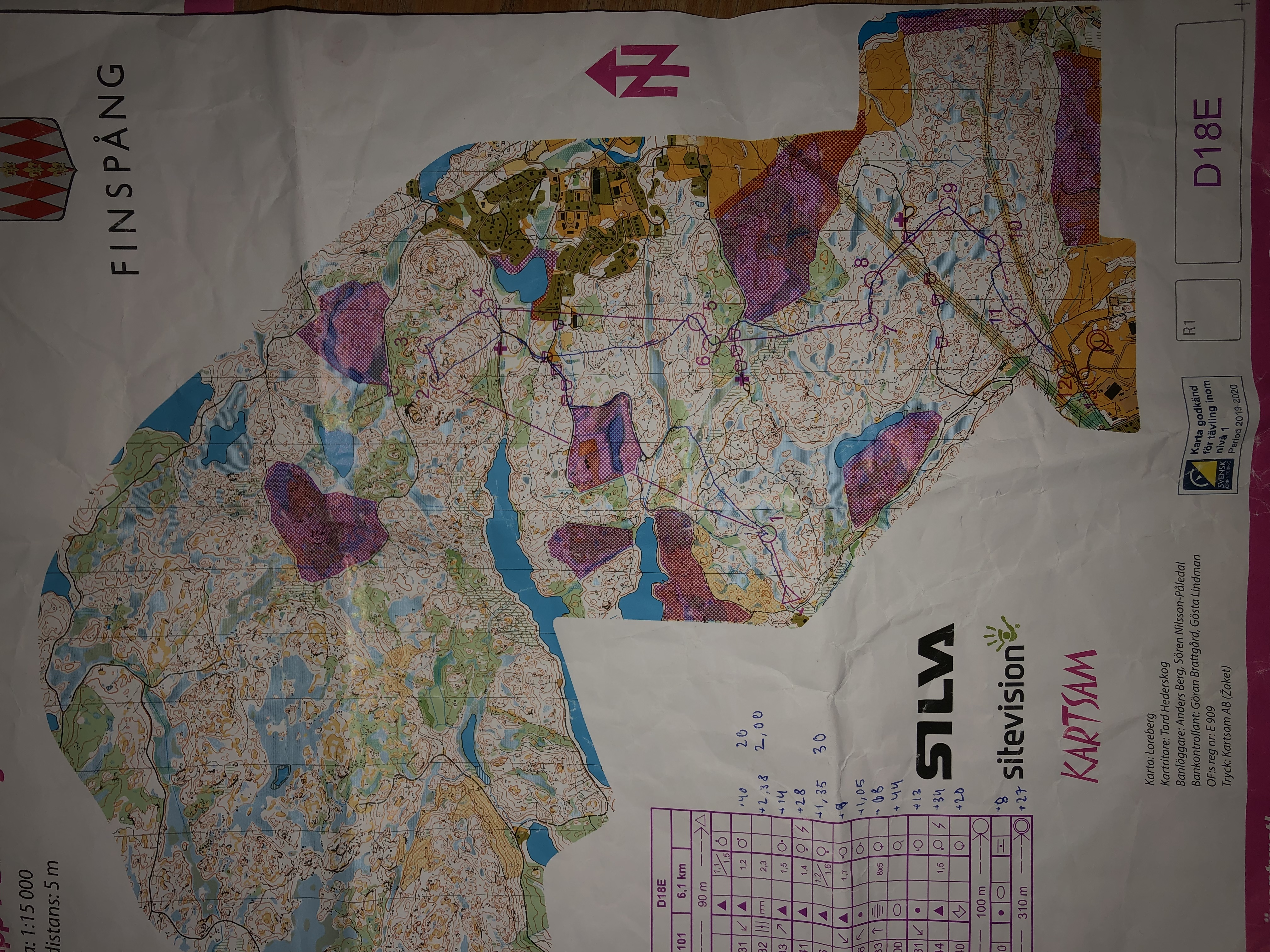 O - ringen etapp 1 (2019-07-22)