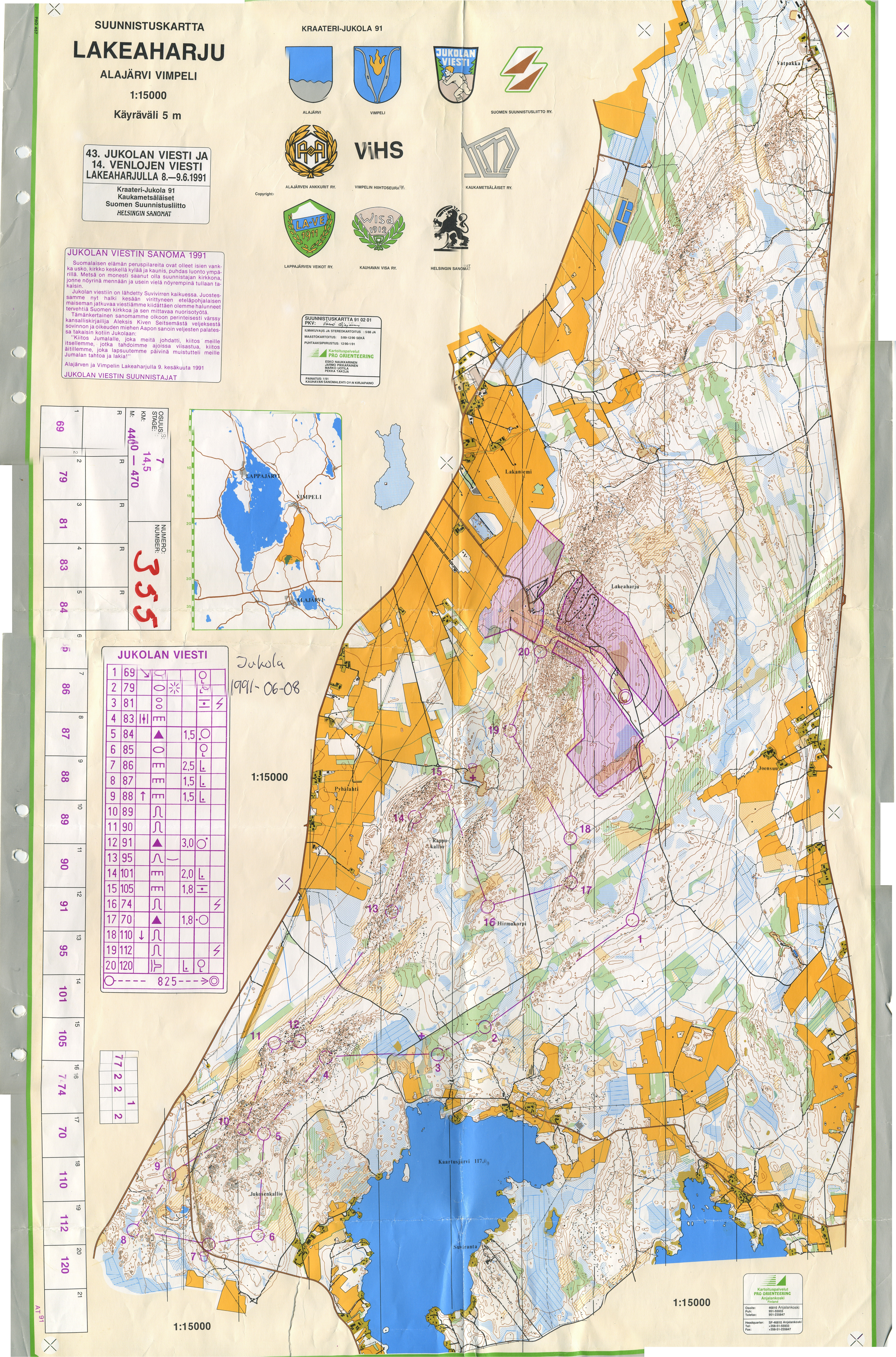 Kraateri-Jukola (1991-06-08)