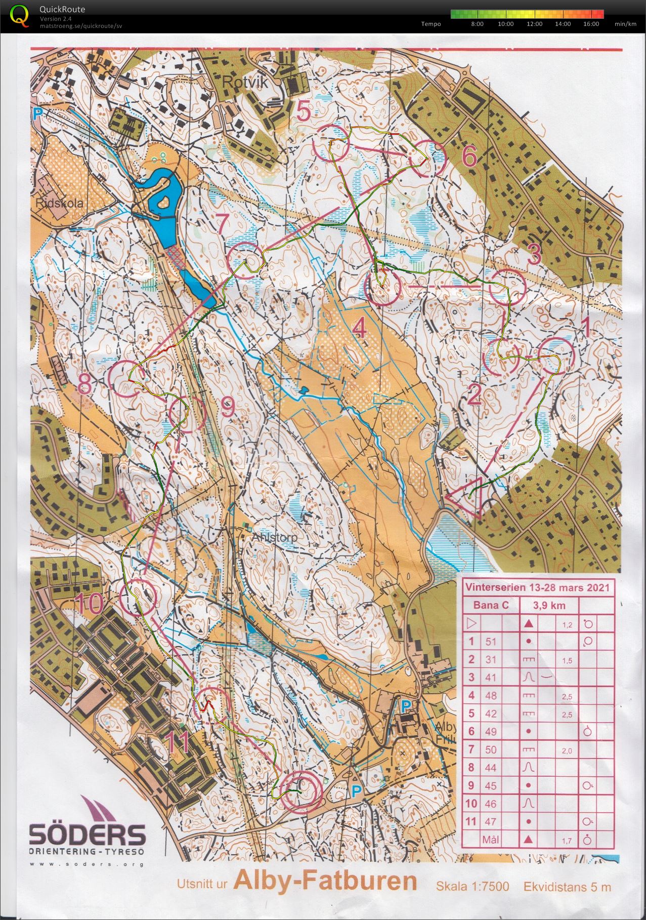 Vinterserien, Alby (2021-03-15)