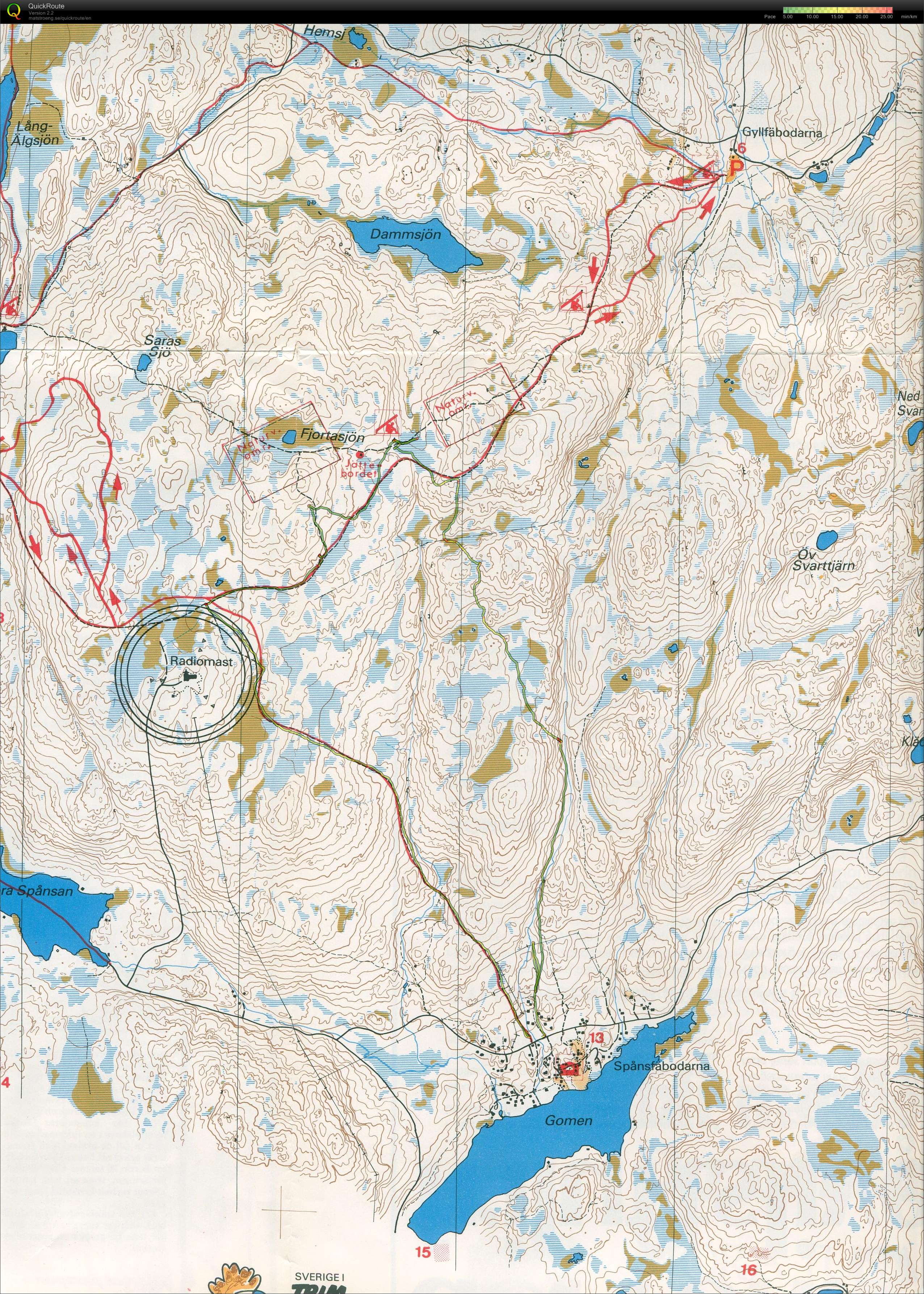 Spånsan - Gyllbergen (12-09-2009)