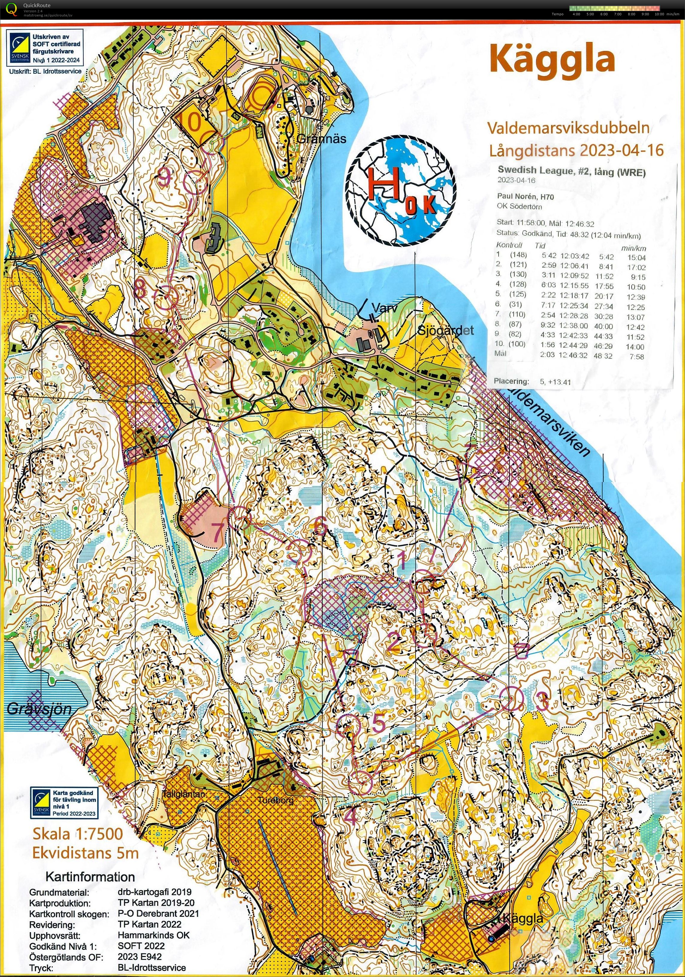 Swe League med Valdemarsviksdubbeln (2023-04-16)