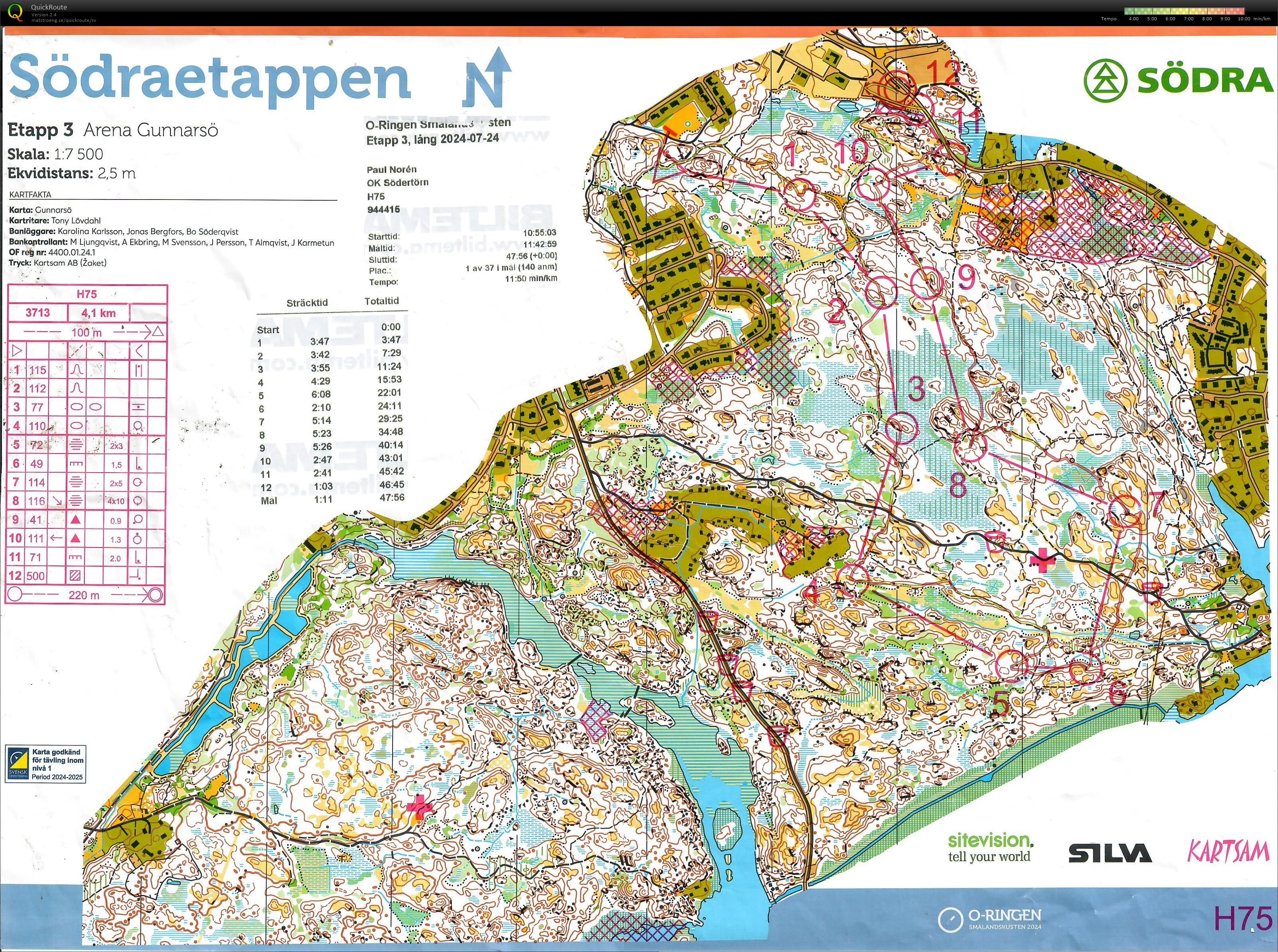 O-Ringen Smålandskusten E3 (2024-07-24)