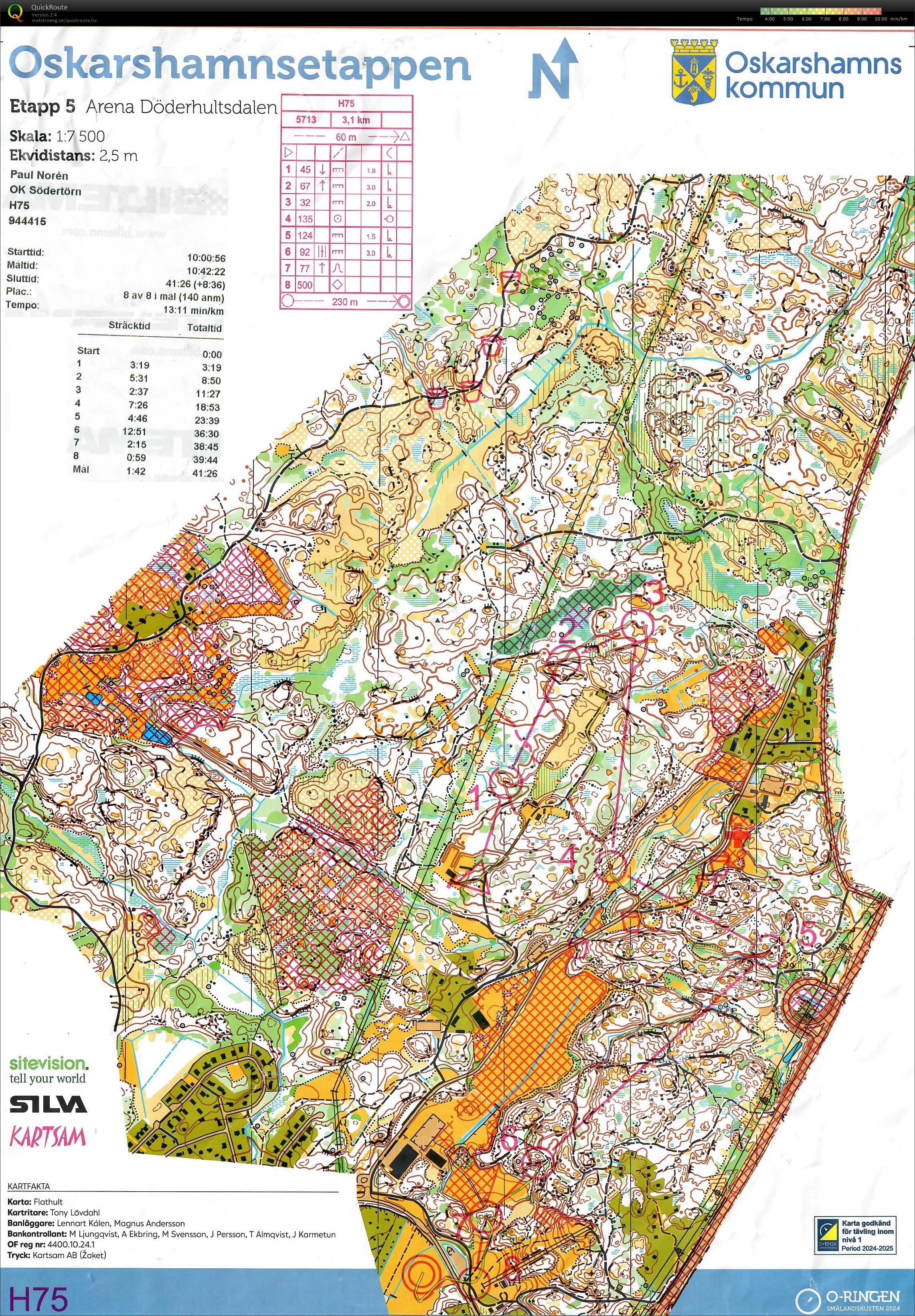O-Ringen Smålandskusten E5 (2024-07-27)