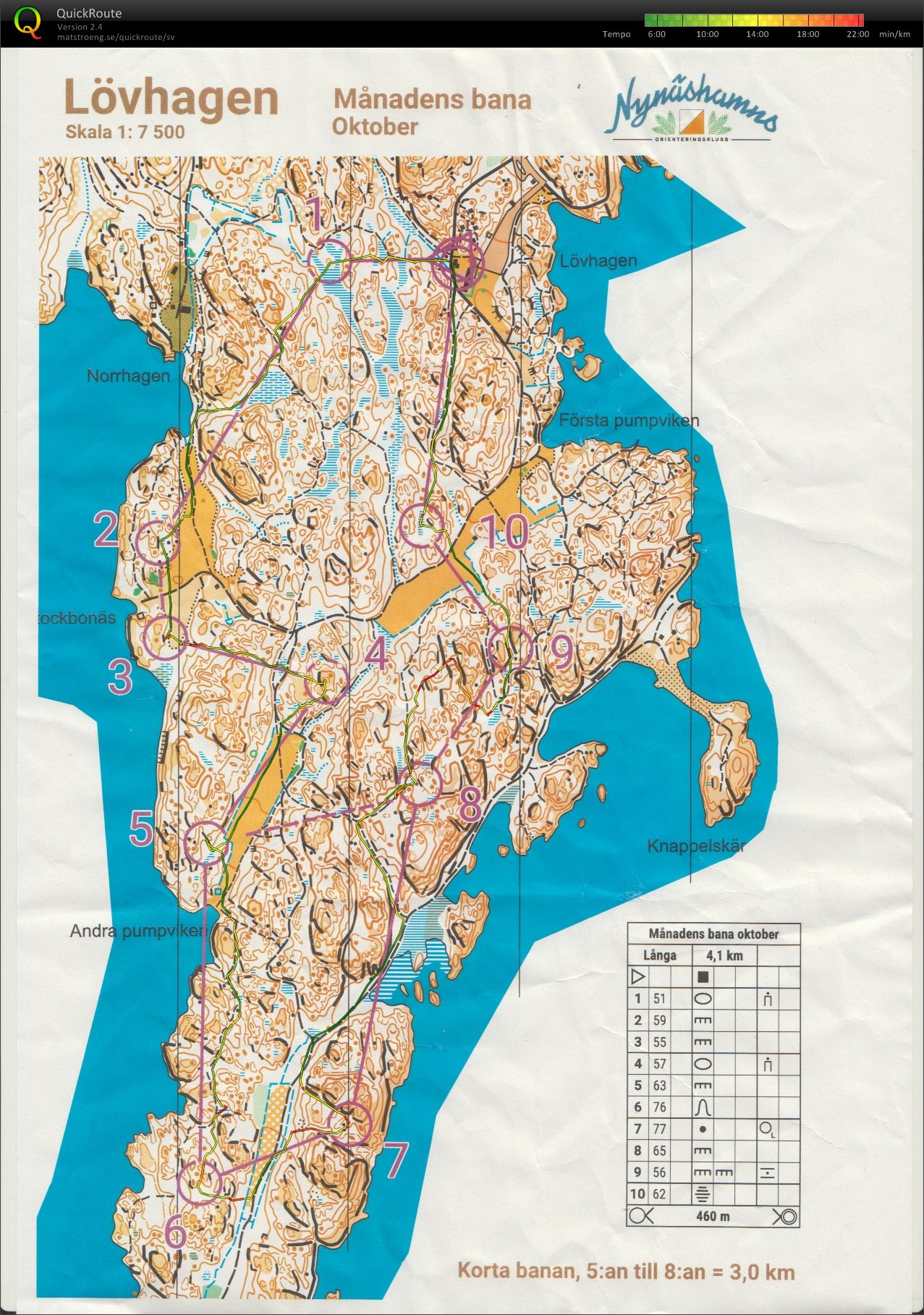 Lövhagen, månadens bana (2024-11-02)