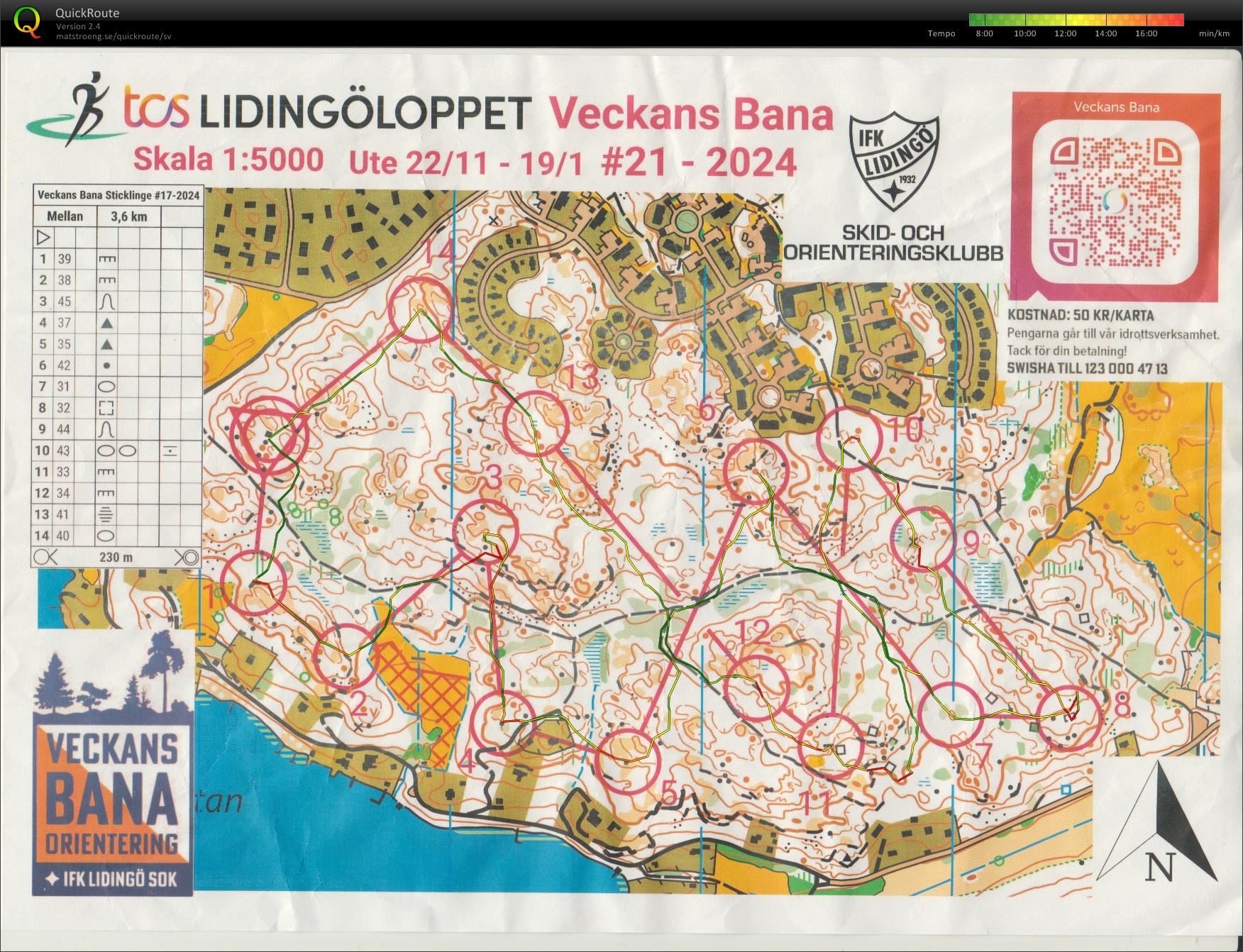 Sticklinge Veckans bana (2024-12-11)