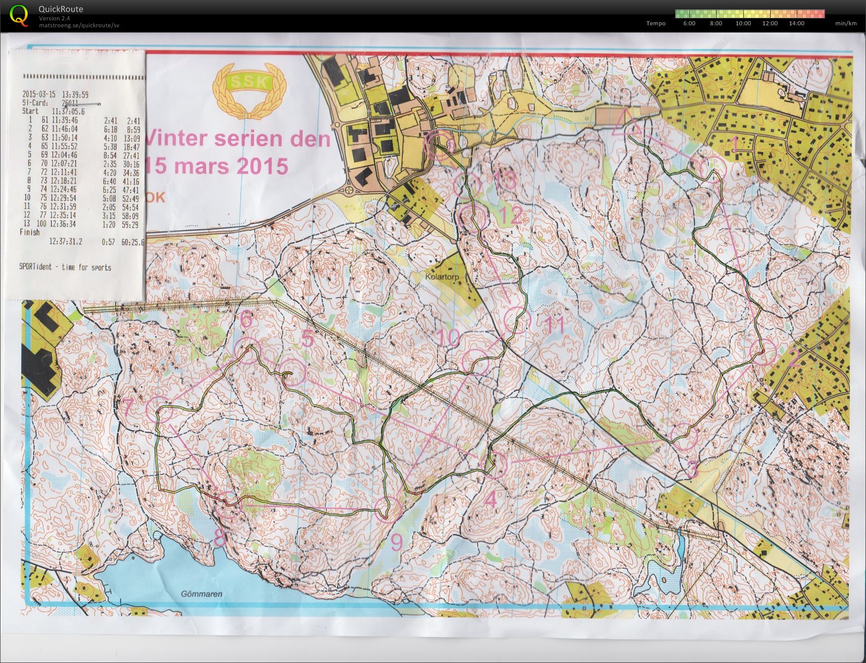 Vinterserien Skogsluffarna (2015-03-15)