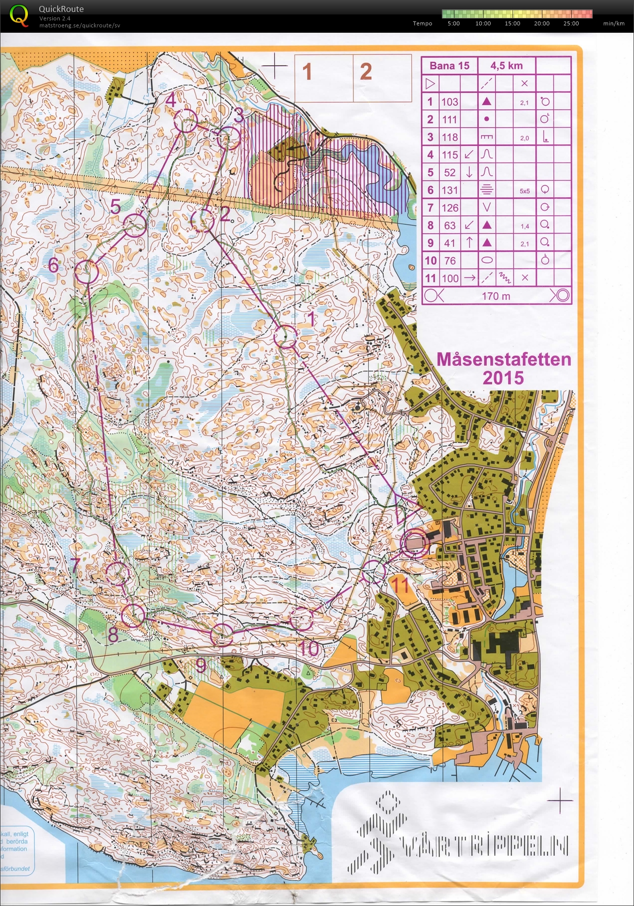 Måsenstafetten, H150 (2015-03-29)
