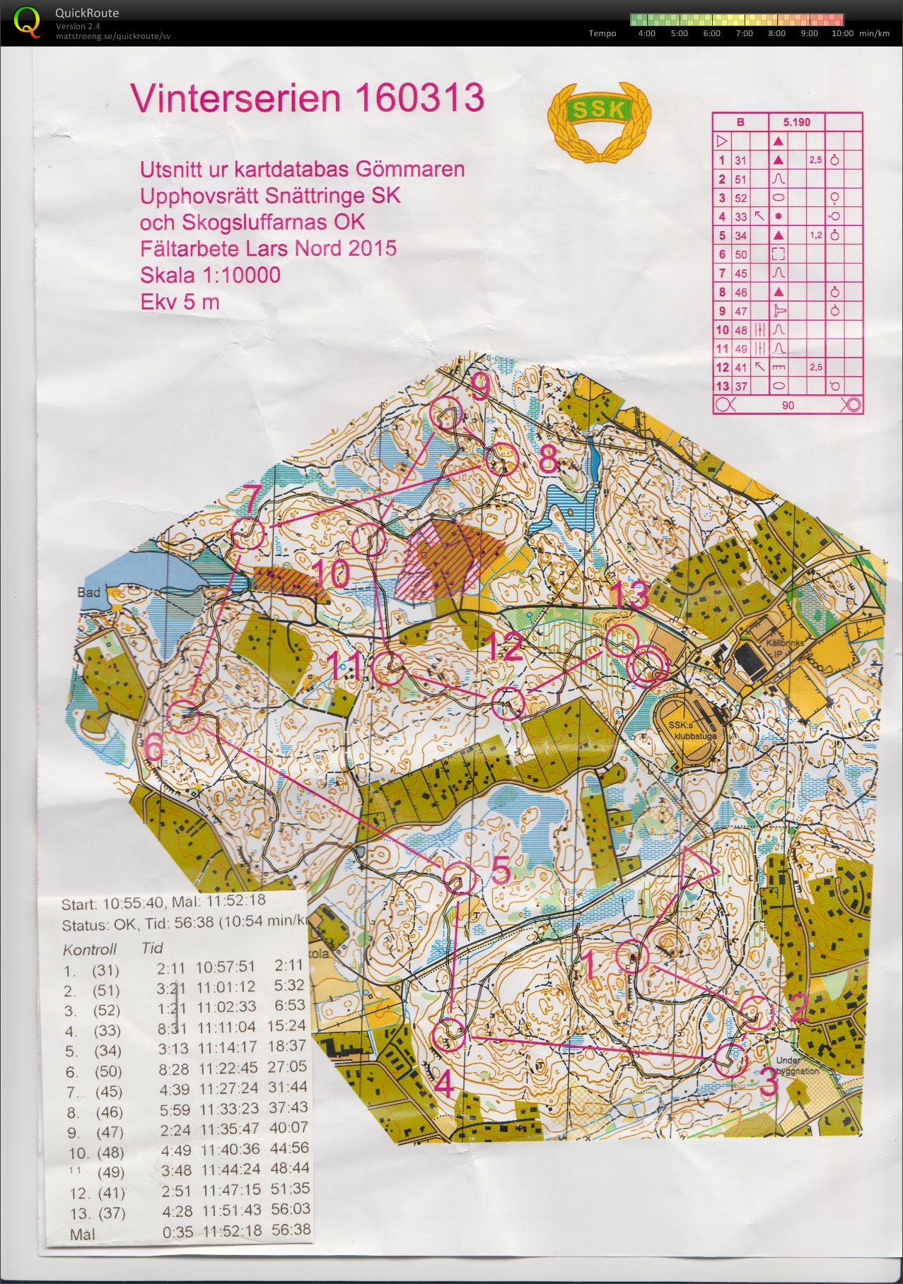Vinterserien Källbrink (2016-03-13)