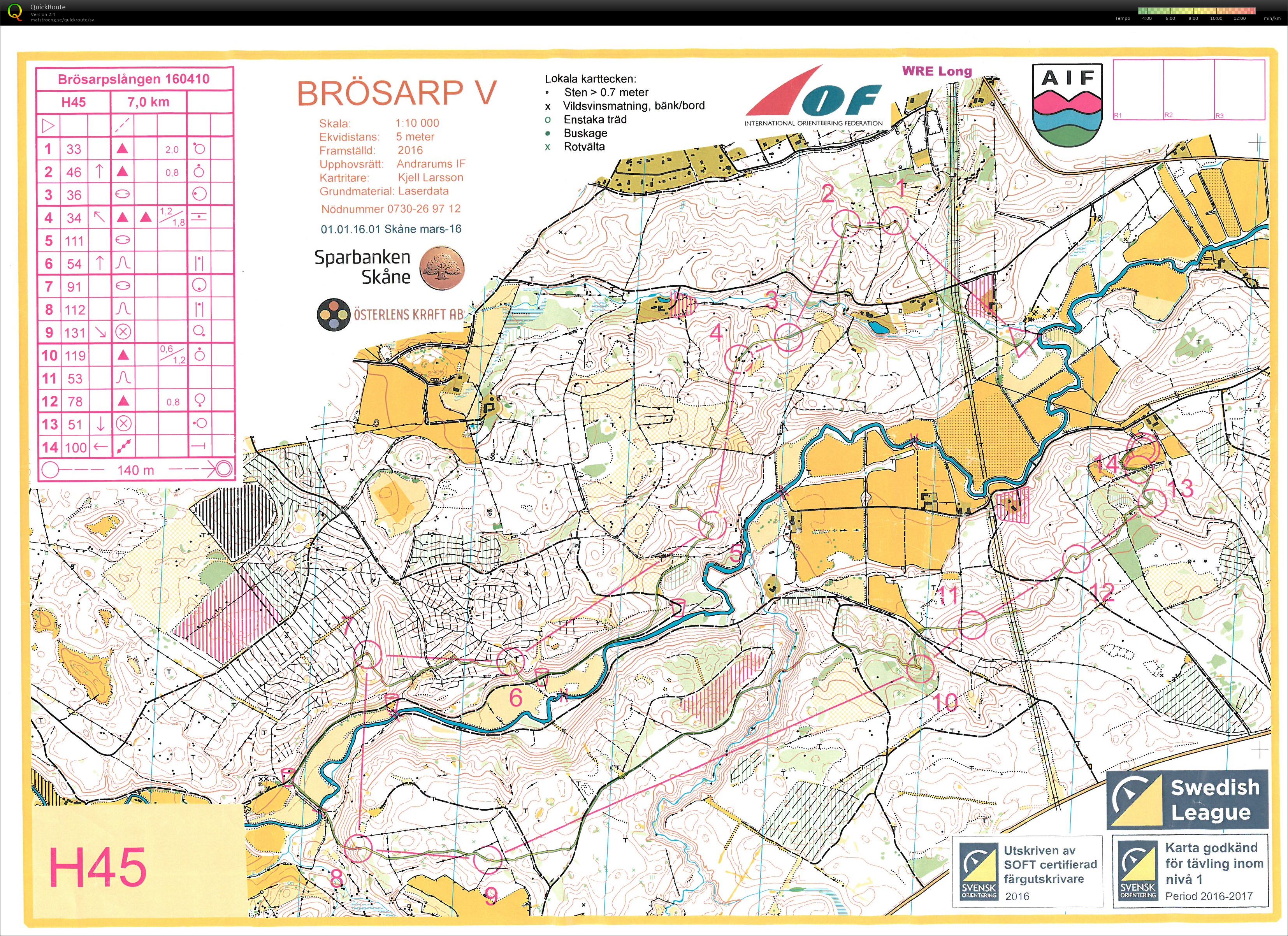 Brösarpslången H45 (2016-04-10)