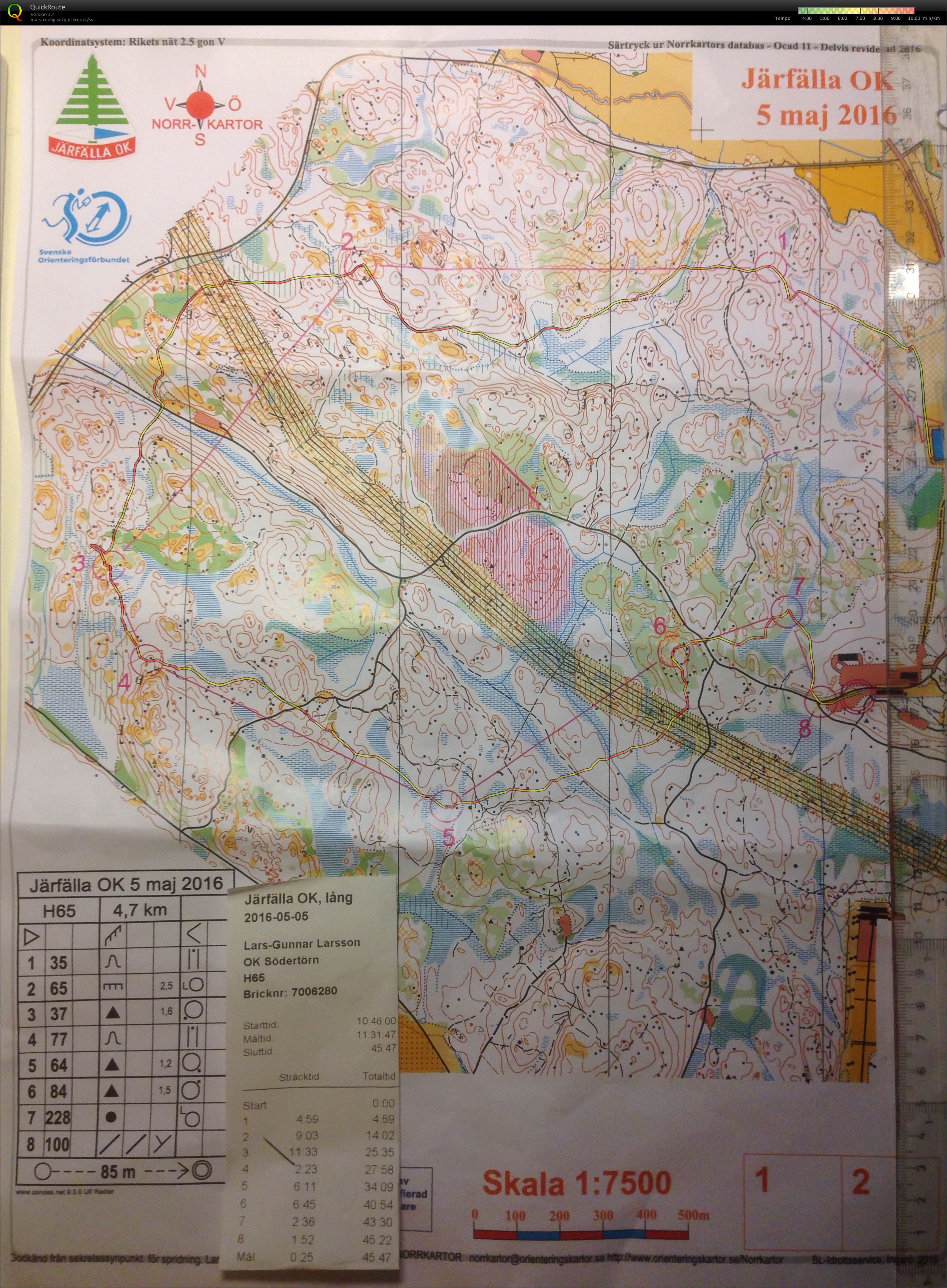 Järfälla Lång (2016-05-05)